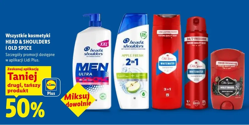 Kosmetyki wszystkie rodzaje promocja w Lidl