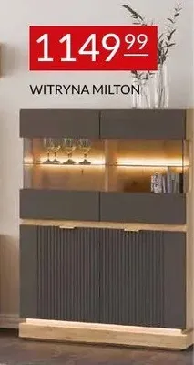 Witryna Milton promocja w Abra Meble