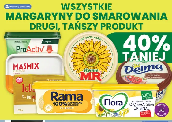 Margaryna Ideal do pieczenia i smarowania promocja w Dino