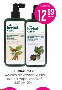 Wcierka do włosów Herbal Care Żeń-Szeń promocja w Drogerie Jasmin