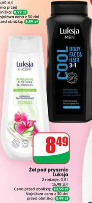 Żel pod prysznic Men Cool 3w1 promocja w Dino