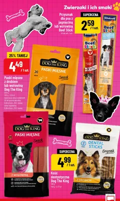 Przysmak dla psa z jagnięciną lub wołowiną Beef Stick promocja w POLOmarket