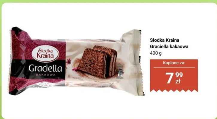 Graciella kakaowa promocja w Biedronka