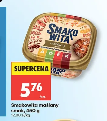 Margaryna Smakowita maślany smak promocja w Biedronka