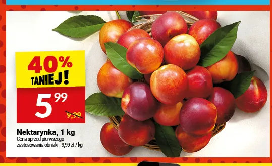 Nektarynka promocja w Twój Market