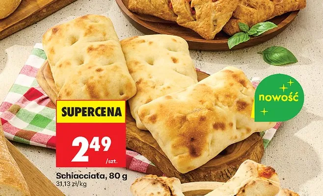 Schiacciata promocja w Biedronka