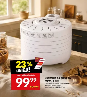 Suszarka do grzybów Mpm promocja w Twój Market