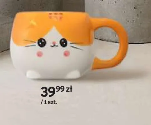 Kubek ceramiczny w kształcie zwierząt Empik Gifts promocja w Empik