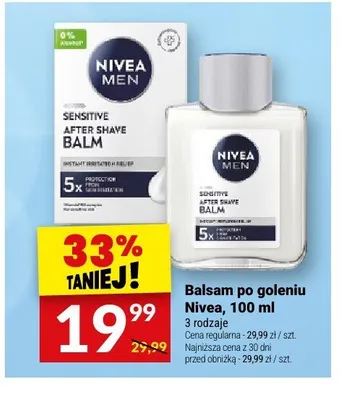 Balsam po goleniu Nivea promocja w Twój Market