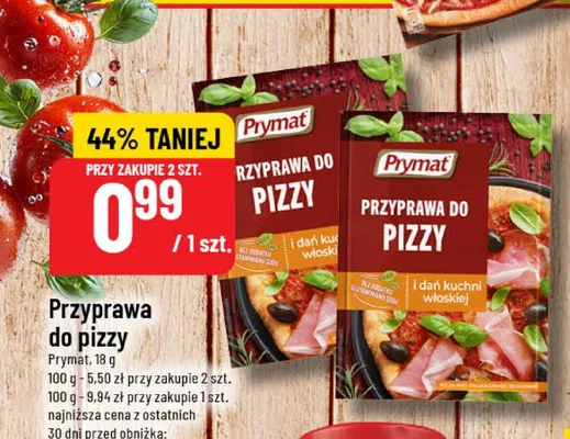 Przyprawa do pizzy  promocja w POLOmarket