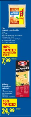 Ser gouda w kawałku, XXL promocja w Lidl