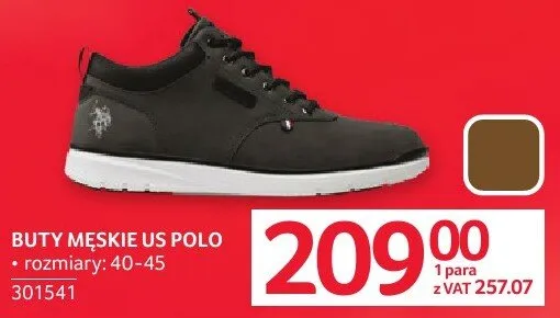 Buty męskie US Polo promocja w Selgros