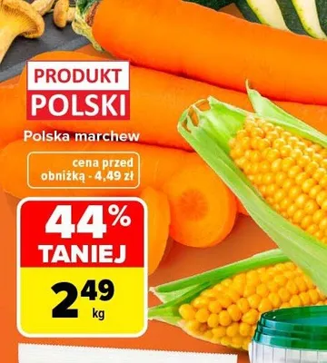 Marchew polska promocja w Carrefour