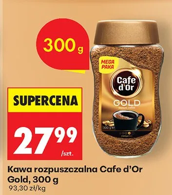 Kawa rozpuszczalna Gold promocja w Biedronka