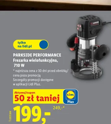 Frezarka wielofunkcyjna Parkside Performance promocja w Lidl