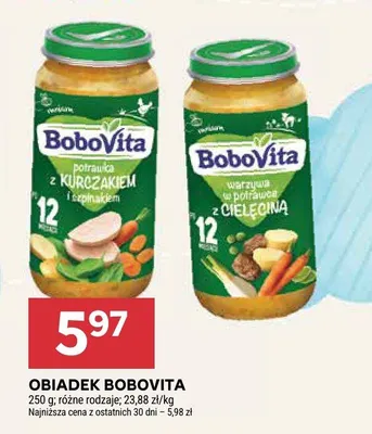 Obiadek Bobovita promocja w Stokrotka
