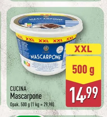 Mascarpone Cucina promocja w Aldi