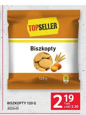 Biszkopty TOPSELLER promocja w Selgros