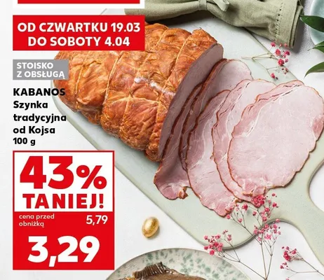 Szynka tradycyjna od Kojsa promocja w Kaufland