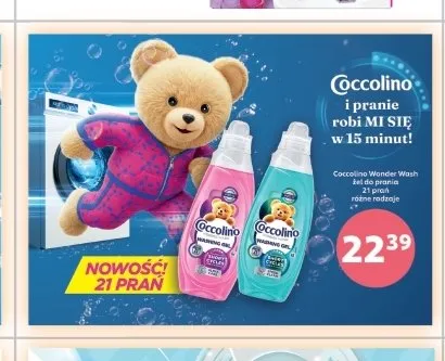 Żel do prania Coccolino Wonder Wash Ultra Clean promocja w Drogerie Laboo