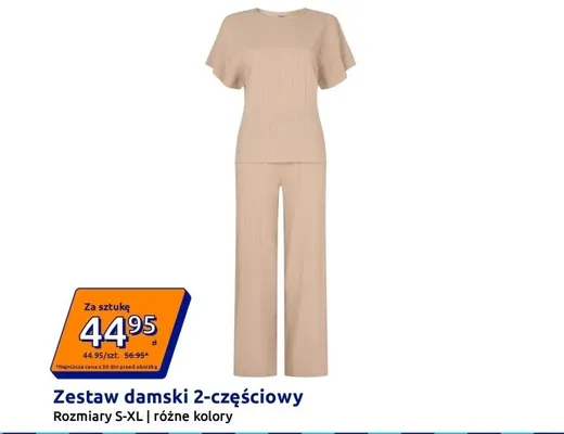 Zestaw damski 2-częściowy promocja w Action