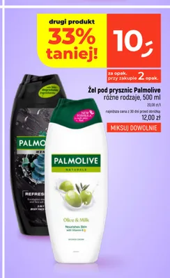 Żel pod prysznic Palmolive Naturals Olive & Milk promocja w Dealz