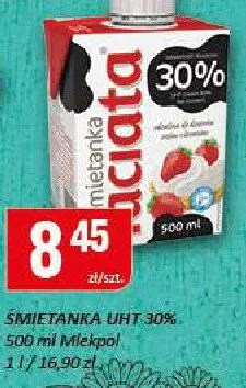 Śmietanka UHT 30% promocja w Chorten