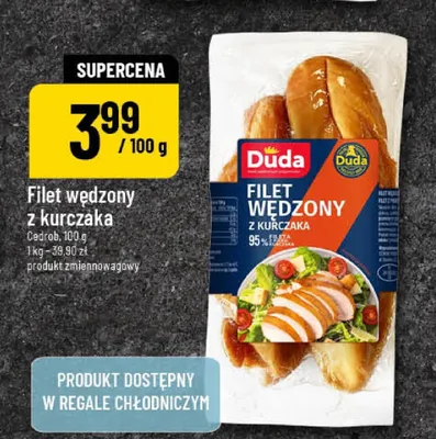 Filet wędzony z kurczaka promocja w POLOmarket