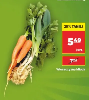 Włoszczyzna młoda promocja w API Market