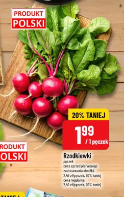 Rzodkiewki promocja w POLOmarket