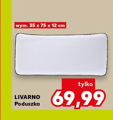 Poduszka 35x75x12 cm Livarno promocja w Kaufland