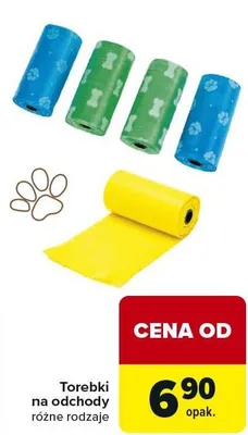 Torebki na odchody różne rodzaje promocja w Carrefour