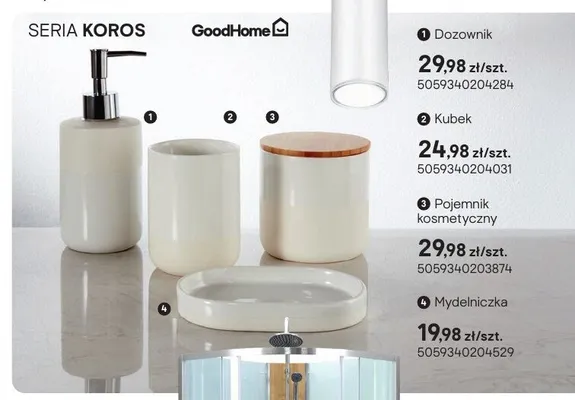 Mydelniczka GoodHome Koros promocja w Castorama