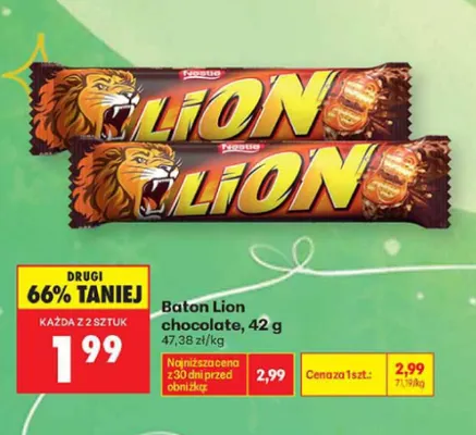 Baton Lion chocolate promocja w Biedronka