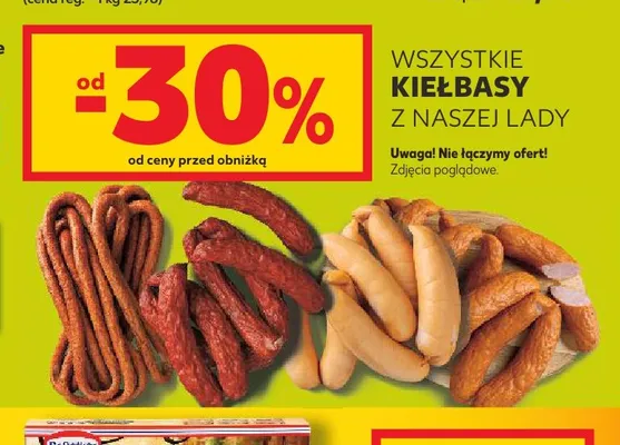 Kiełbasy z naszej lady promocja w Kaufland