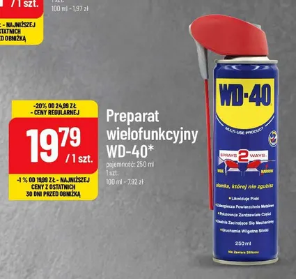Preparat wielofunkcyjny WD-40 promocja w POLOmarket