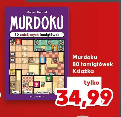 Książka Murdoku 80 łamigłówek promocja w Kaufland