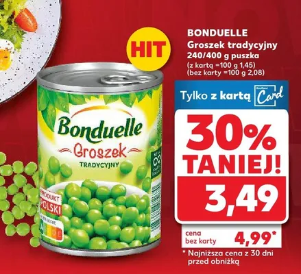 Groszek tradycyjny promocja w Kaufland