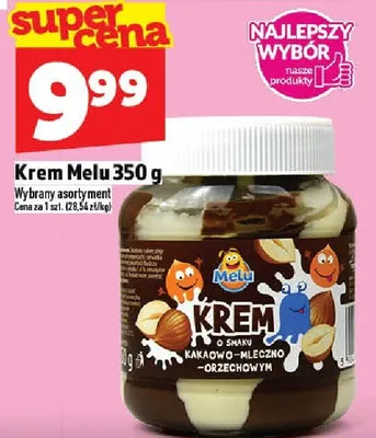 Krem Melu o smaku kakaowo-mleczno-orzechowym promocja w TOPAZ