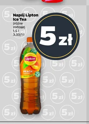 Napój Lipton Ice Tea promocja w Netto