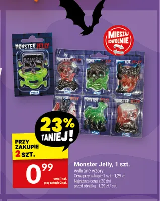 Żelki Monster Jelly Vidal promocja w Twój Market