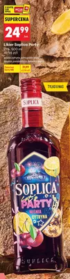 Likier Soplica Party ananas pomarańcza 21% promocja w Biedronka