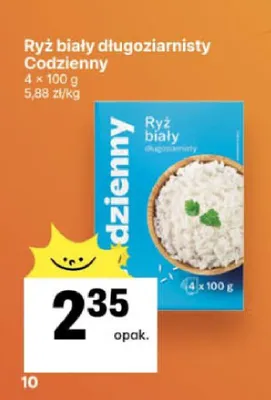 Ryż biały długoziarnisty Codzienny 4-pak promocja w Delikatesy Centrum