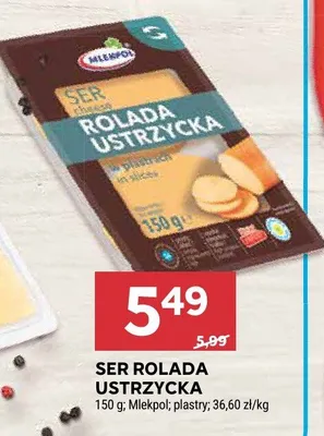 Ser Rolada ustrzycka promocja w Stokrotka