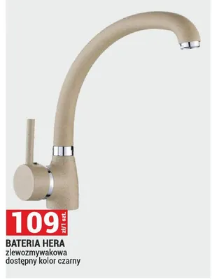 BATERIA HERA zlewozmywakowa dostępny kolor czarny promocja w Merkury Market