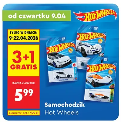 Samochodzik promocja w Biedronka