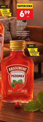 Napój alkoholowy Absolwent 23% wiśnia promocja w Biedronka