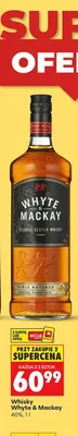 Whisky Whyte & Mackay promocja w Biedronka