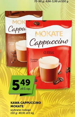 Kawa Cappuccino Mokate z belgijską czekoladą promocja w Groszek