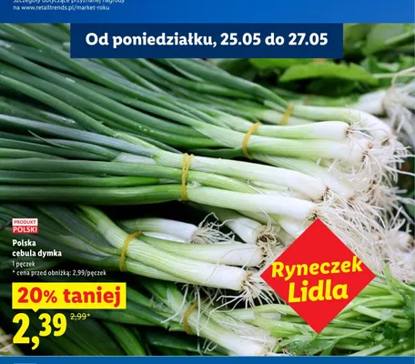 Polska cebula dymka promocja w Lidl
